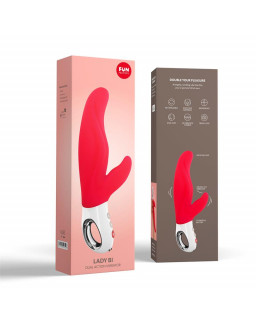 Lady Bi Vibrador India Red