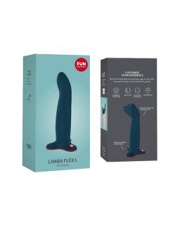 Limba Flex Dildo Talla L Velvet Blue