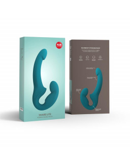 Share Lite Dildo Doble Deep Sea Blue