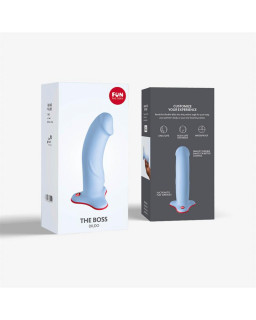 The Boss Stub Dildo Dove Blue