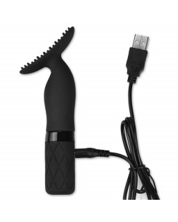 Estimulador O Sensual Clit Jiggle USB Negro