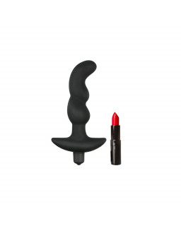 Vibrador Prostatico Silicona Negro