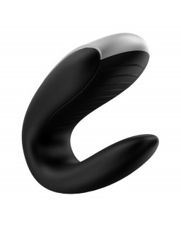 Double Fun Vibrador para Parejas con APP y Control Remoto Negro