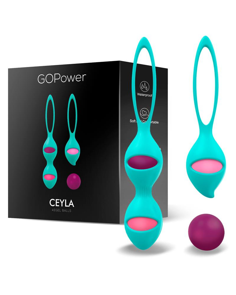 Ceyla Set Bolas Kegel Silicona