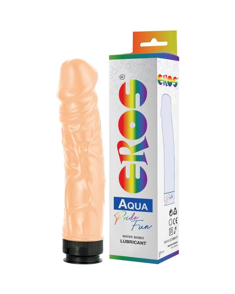 Dildo Pride Fun con Lubricante Aqua 300 ml