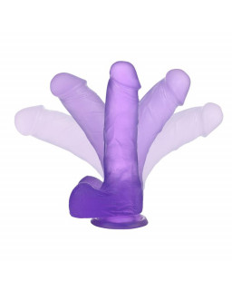 Dildo Jelly Studs 7 Purpura