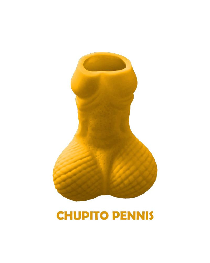 Chupito Forma de Pene color Amarillo