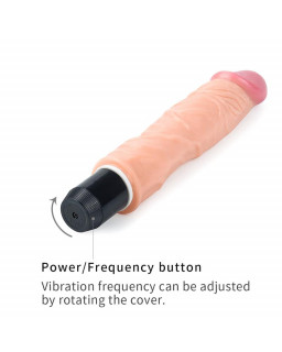 Dildo Flexi 95 con Vibracion Natural