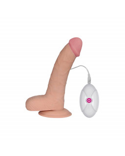 Dildo The Ultra Soft Dude con Vibracion 88 Natural