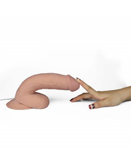 Dildo The Ultra Soft Dude con Vibracion 88 Natural