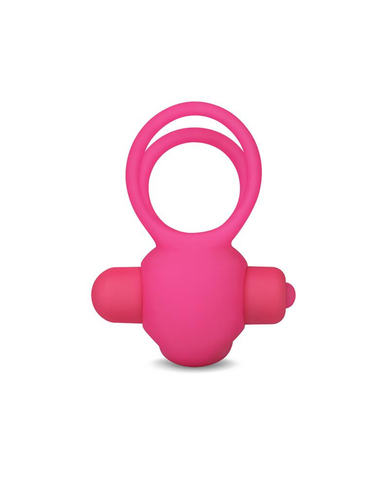 Anillo Vibrador Doble Power Clit Duo Rosa