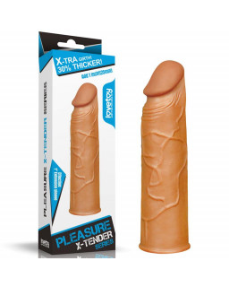 Funda para el Pene Pleasure X Tender Marron