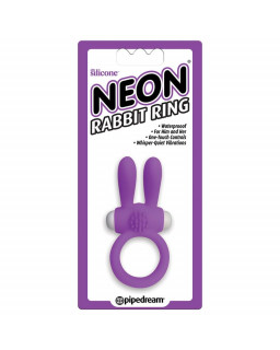 Neon Anillo Rabbit Color Purpura