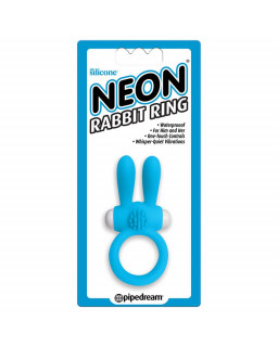 Neon Anillo Rabbit Color Azul