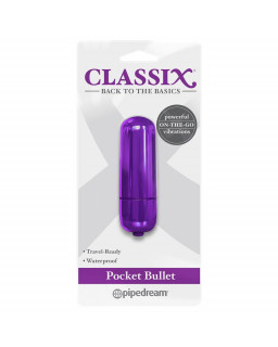 Classix Bala Vibradora de Bolsillo Purpura