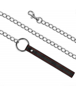 Collar y Correa Bondage Negro