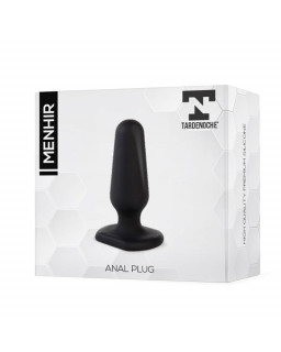 Menhir Plug Anal Silicona Negro