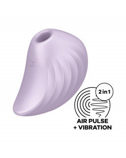 Succionador de Clitoris Pearl Driver Violet