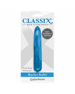 Classix Bala Vibradora Rocket Azul